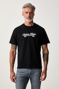 Calvin Klein Jeans T-shirt męski bawełniany czarny LV04RG822G