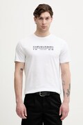 Calvin Klein Jeans T-shirt męski bawełniany biały LV04RG800G