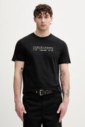 Calvin Klein Jeans T-shirt męski bawełniany czarny LV04RG800G