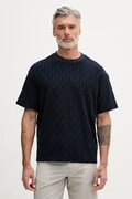 Calvin Klein Jeans tričko pánske bavlnené tmavomodré LV04RG212G
