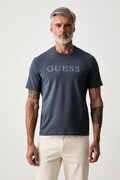 Guess tričko pánske bavlnené s elastanom PRAT tmavomodré Z6YI17 K4968