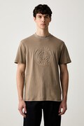 Guess футболка жіноча бавовняна бежева M6YI52 K4238