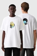Converse T-shirt bawełniany x Minions & Monsters biały CVM6T226