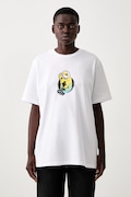 Converse T-shirt bawełniany x Minions & Monsters biały CVM6T226
