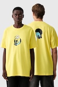 Converse T-shirt bawełniany x Minions & Monsters żółty CVM6T226
