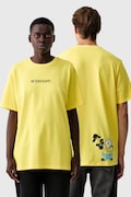 Converse T-shirt bawełniany x Minions & Monsters żółty CVM6T225