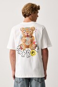 Barrow T-shirt bawełniany biały F6BWUATH048