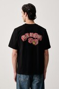 Barrow T-shirt bawełniany czarny F6BWUATH020