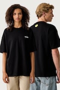 Barrow t-shirt pamut fekete F6BWUATH019