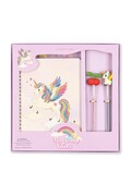 Konges Sløjd zestaw piśmienniczy dziecięcy MY STATIONERY BOX różowy KS106568