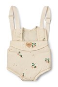 Liewood nosilka za punčke otroška bombažna Eleanor Doll Carrier bež LW21084