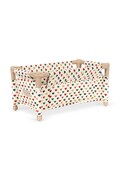 Konges Sløjd łóżeczko dla lalek dziecięce bawełniane DOLL TRAVEL BED beżowe KS105972