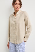 Košile dámské lněné béžové RS24-KDD501