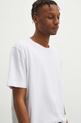 Medicine tricou din bumbac barbati, culoarea alb, modelator