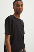 Medicine tricou din bumbac barbati, culoarea negru, modelator