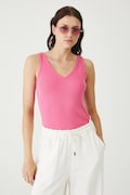 Medicine top din bumbac culoarea roz