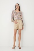 Medicine szorty jeansowe bawełniane gładkie medium waist