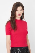 Medicine tricou culoarea rosu, cu turtleneck