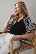 Medicine t-shirt női, fekete