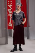 Medicine t-shirt in cotone donna colore grigio