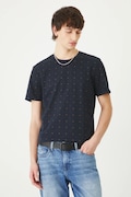 Medicine t-shirt sötétkék, férfi, mintás