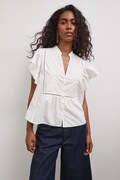 Bluzka damska z modalem biała RS26-BKD805