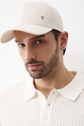 Medicine czapka z daszkiem męska bawełniana beżowa