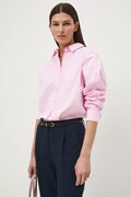 Medicine koszula oxford damska bawełniana różowa gładka