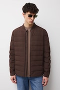 Medicine kurtka puchowa męska kolor brązowy przejściowa