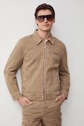 Medicine kurtka jeansowa męska bawełniana beżowa