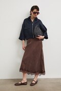 Sukňa hnedá RS26-SDD801