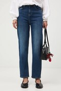 Jeansy mom fit damskie niebieskie RS26-SJD030