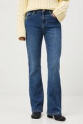 Medicine jeansy flare damskie niebieskie