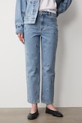 Medicine jeansy mom fit damskie niebieskie