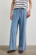 Medicine jeansy wide leg damskie niebieskie