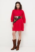 Medicine sukienka damska koszulowa czerwona