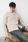 Medicine kardigan męski kolor beżowy