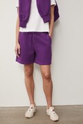 Medicine szorty dresowe damskie fioletowe regular waist