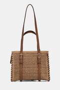 Torebka koszyk damska pleciona beżowa RS26-TOD702