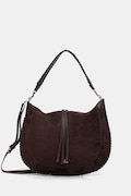 Taška dámská z imitace semiše hnědá RS26-TOD707