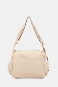 Torebka crossbody damska z brelokiem beżowa RS26-TOD808