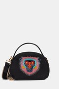 Medicine torebka crossbody damska z imitacji skóry czarna