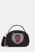 Medicine torebka crossbody damska z imitacji skóry czarna