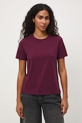 Tričko dámske bavlnené burgundské RS26-TSD050