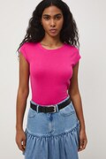 t-shirt damski różowy RS26-TSD053