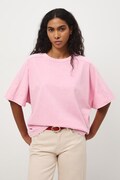 MEDICINE t-shirt oversize damski bawełniany różowy