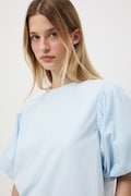 Medicine T-shirt damski bawełniany z elastanem niebieski