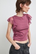 Medicine T-shirt damski z modalem różowy