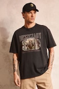 T-shirt męski bawełniany z kolekcji Bieszczadzki Park Narodowy x Medicine czarny RS26-TSM858