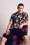 Medicine T-shirt męski bawełniany z elastanem czarny